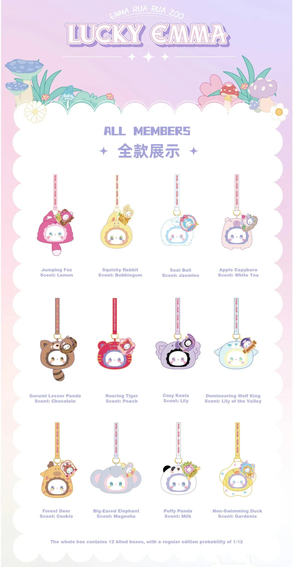 Emma RuaRua Zoo Animal Kingdom Porte-Clé